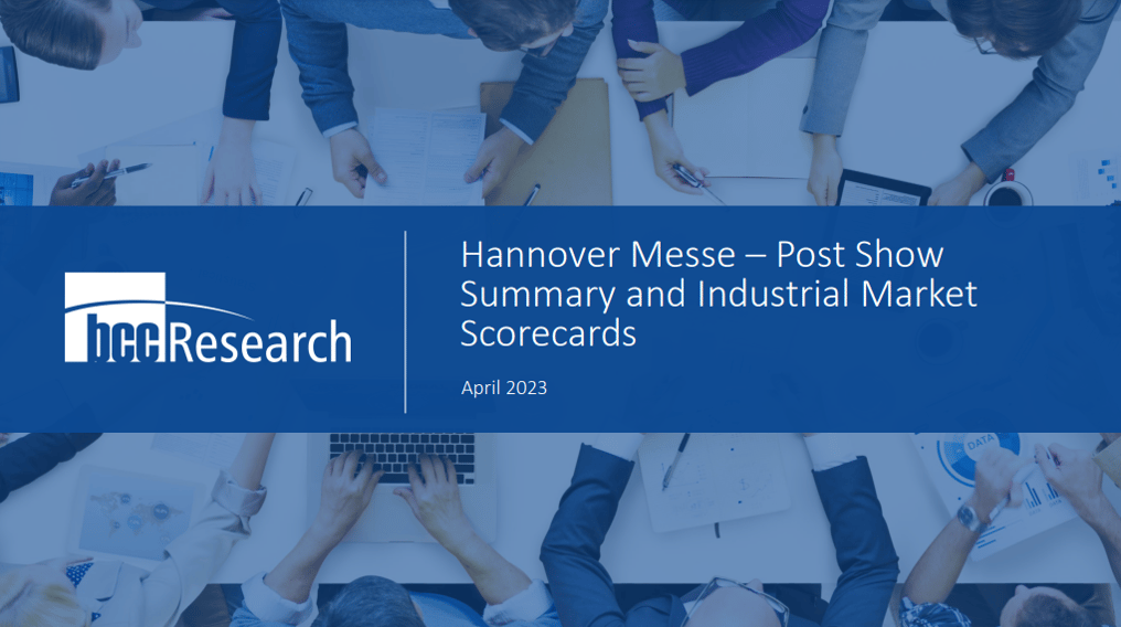 post show summary - hannover messe post show summary - hannover messe